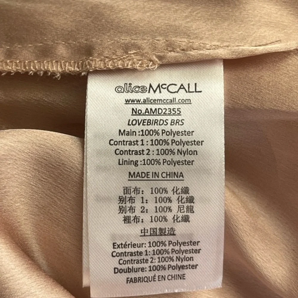 ❌SOLD❌ALICE MCCALL LOVEBIRDS DRESS ROSE PINK SIZE 6 - Picture 17 of 17